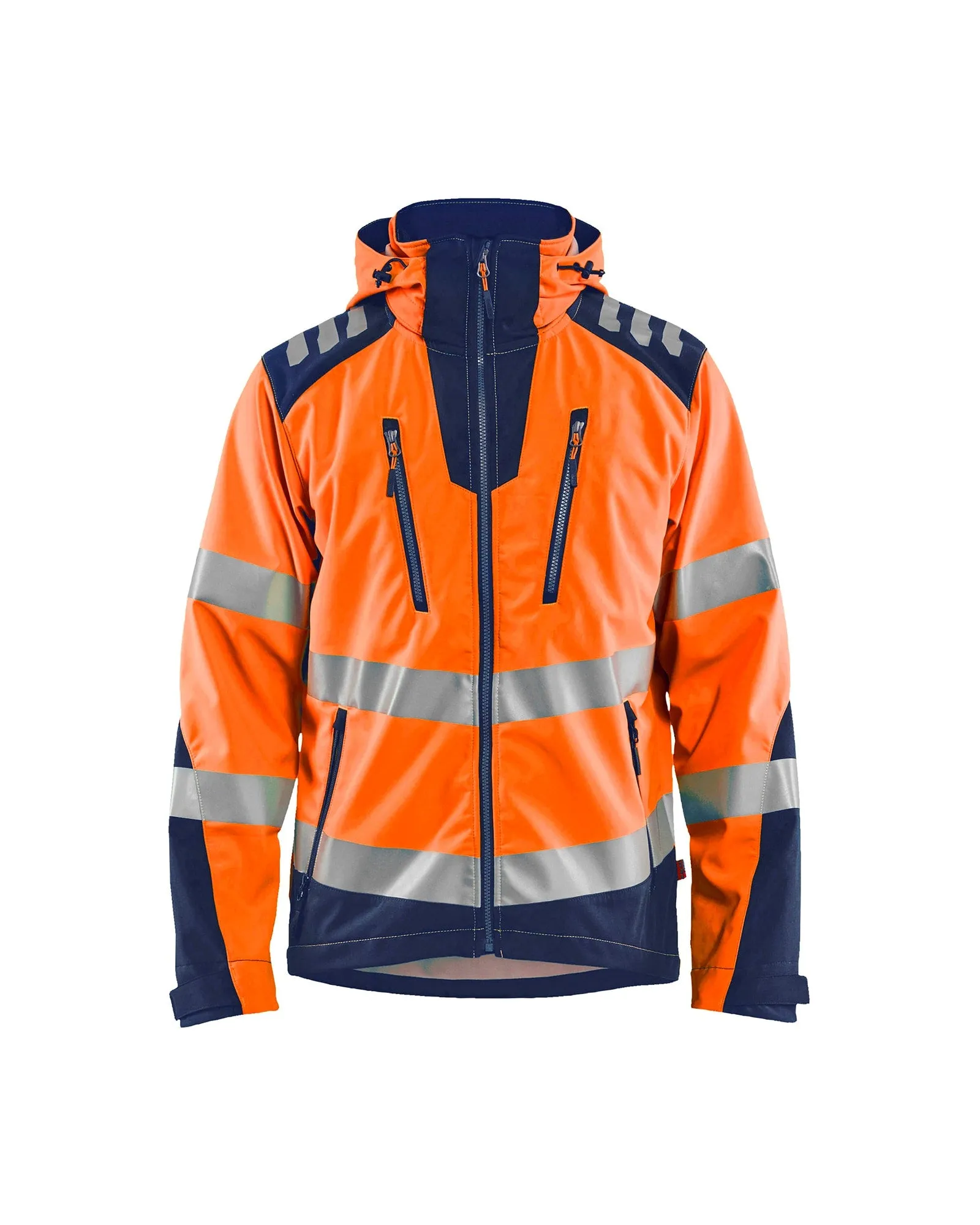 4491 Blaklader HIGH VIS  LIGHT SOFTSHELL JACKET