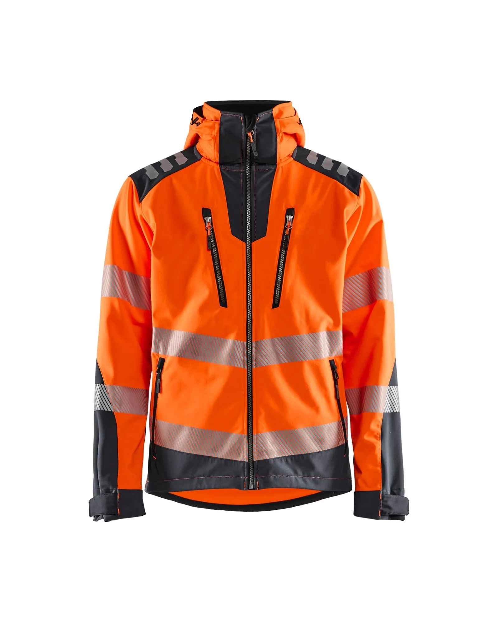 4491 Blaklader HIGH VIS  LIGHT SOFTSHELL JACKET