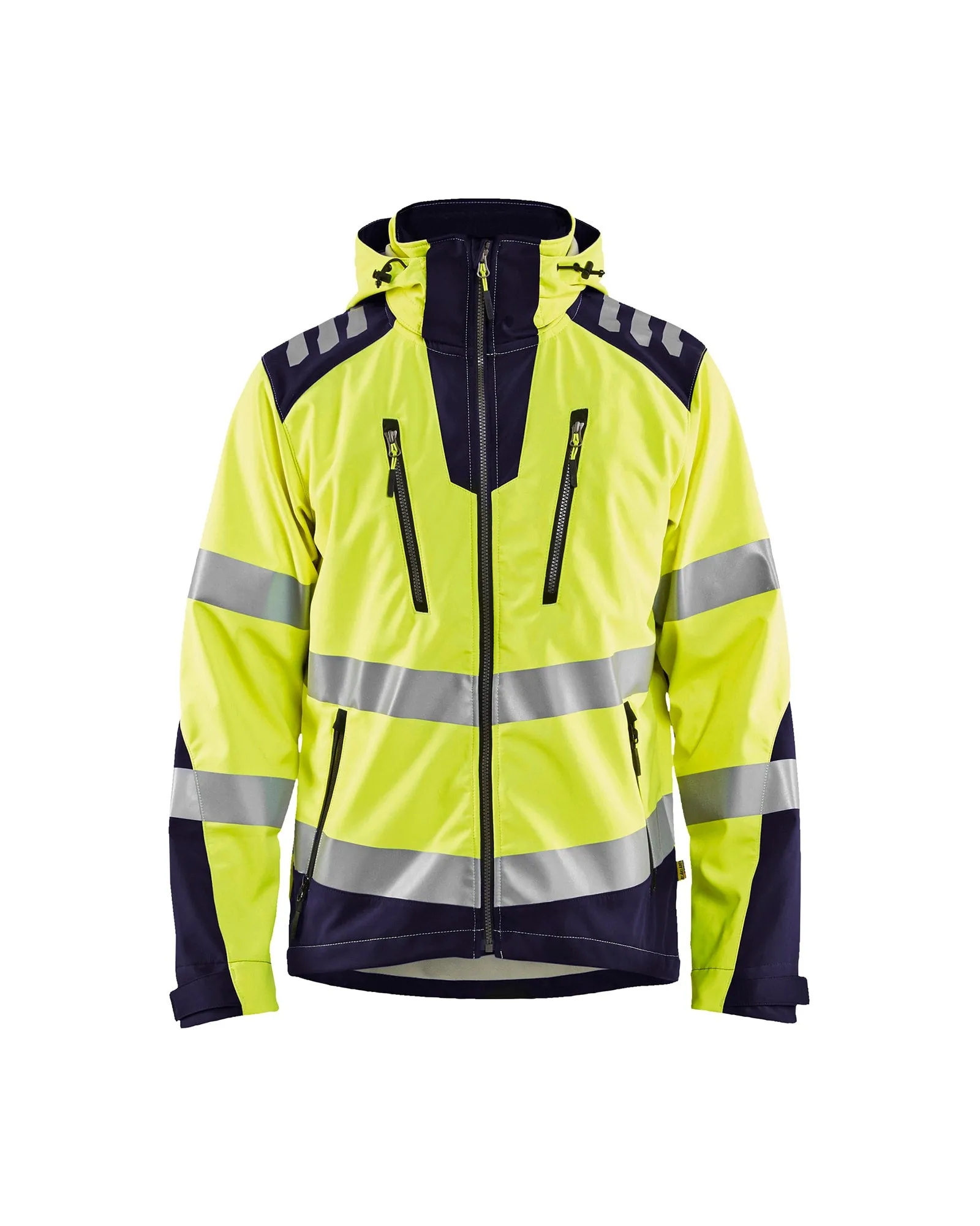 4491 Blaklader HIGH VIS  LIGHT SOFTSHELL JACKET