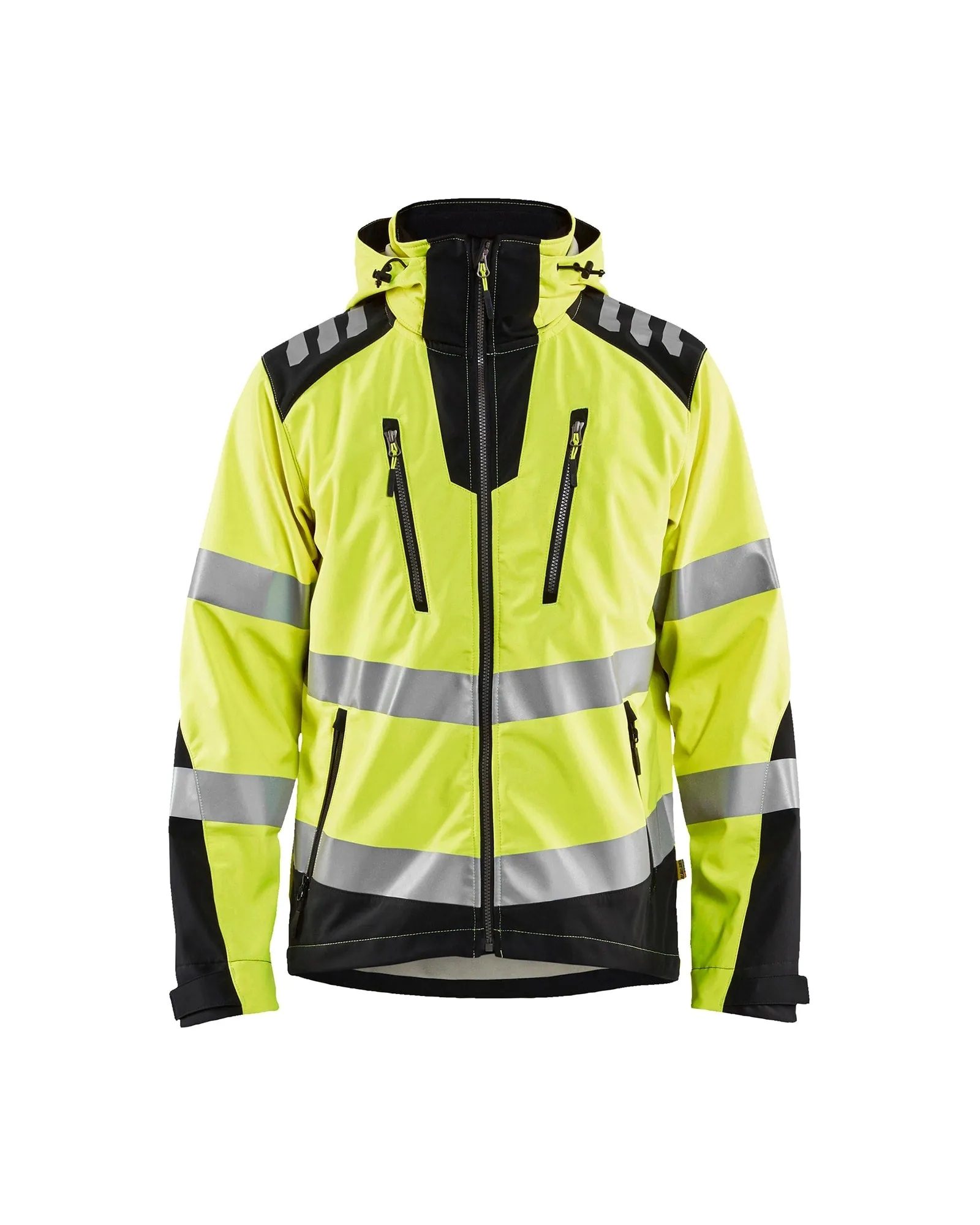 4491 Blaklader HIGH VIS  LIGHT SOFTSHELL JACKET