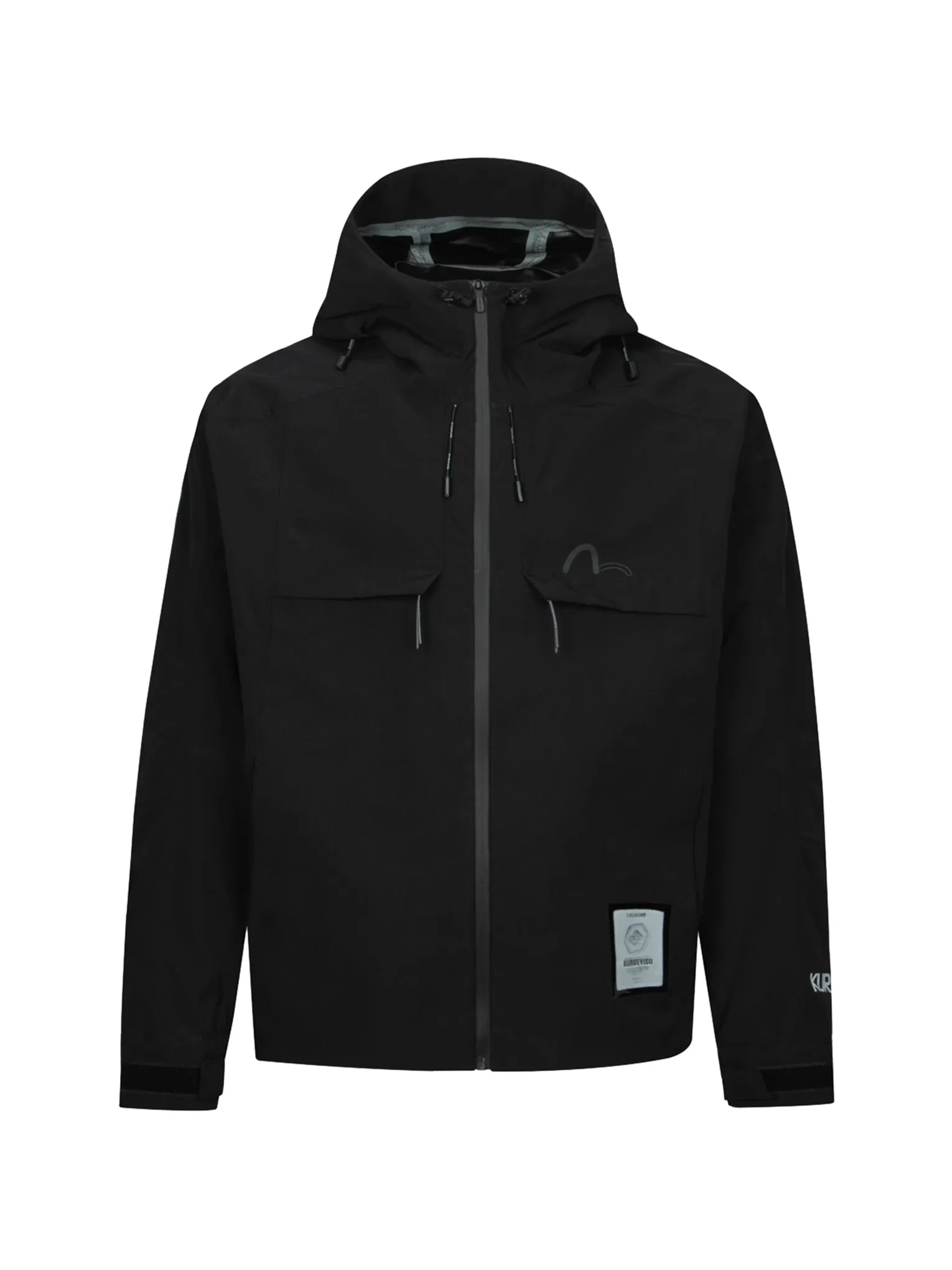 Allover Logo hooded Fashion Fit Windbreaker