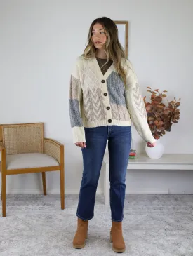 Annex Patchwork Cardigan