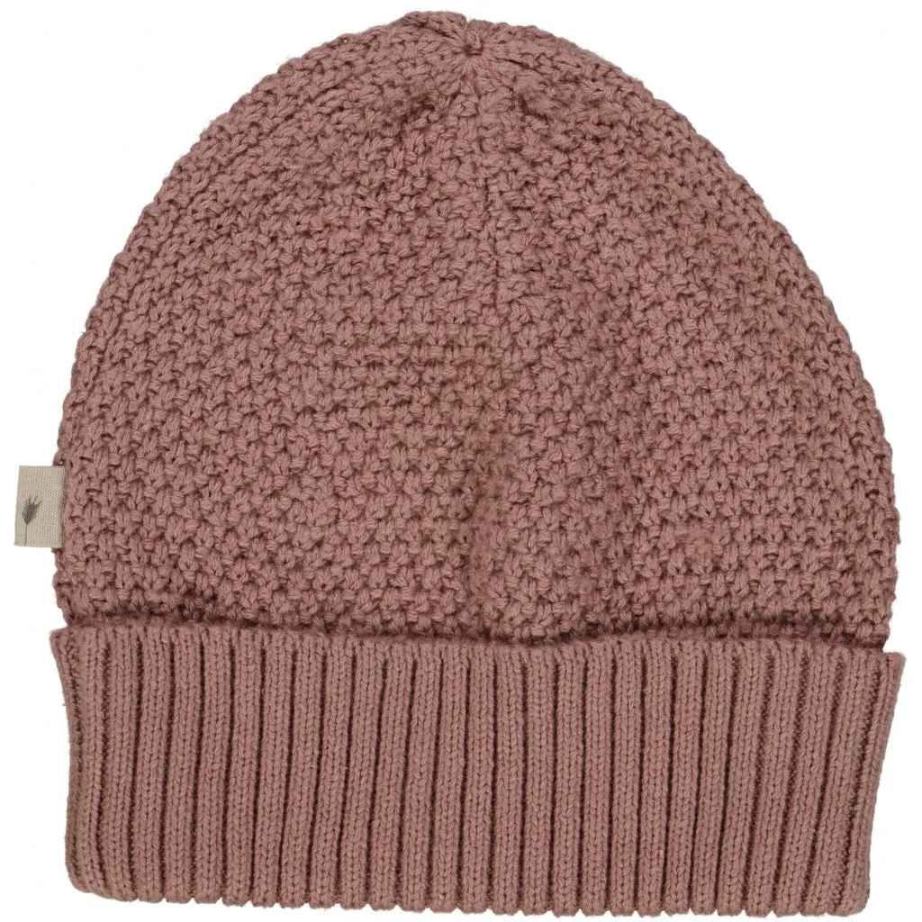 Beanie Evig - powder brown