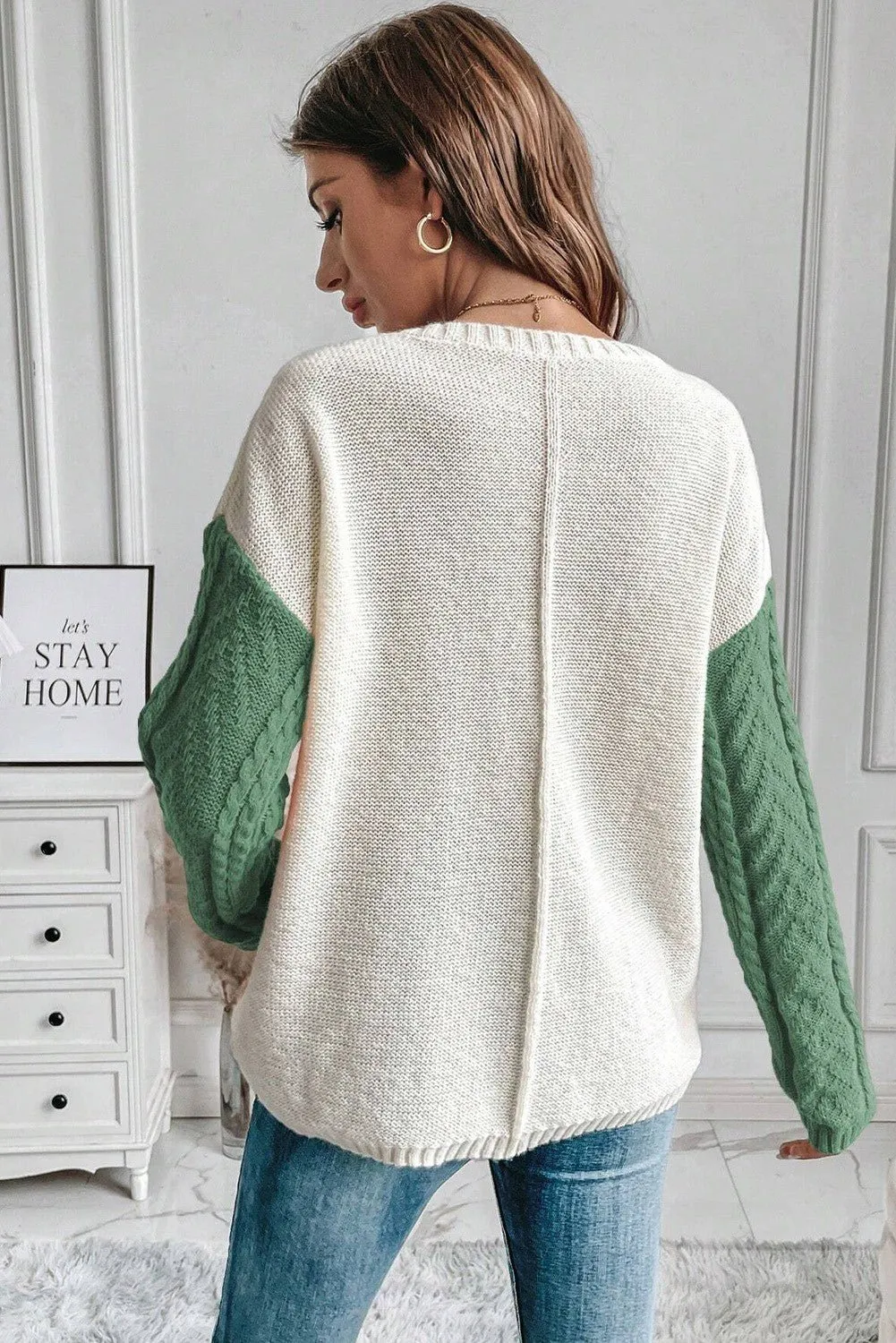 Blocks Of Fall Knit Sweater - 3 Colors Available