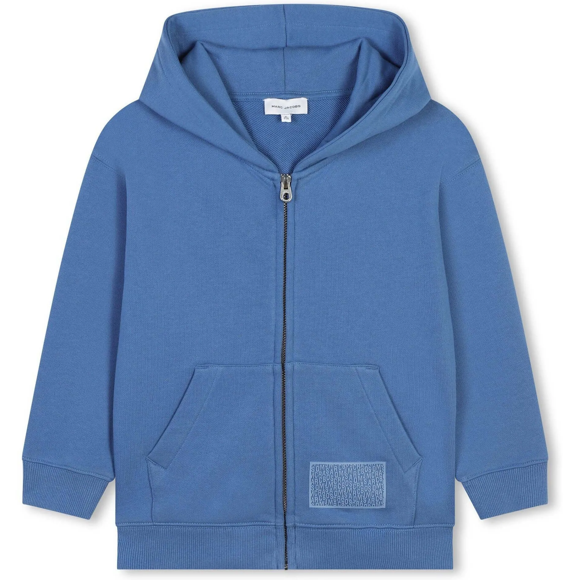 Boys Blue Zip Up Cardigan