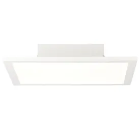 Brilliant 1 Light 18W Buffi LED Ceiling Mounting Panel - White & Cold White | G90355A85