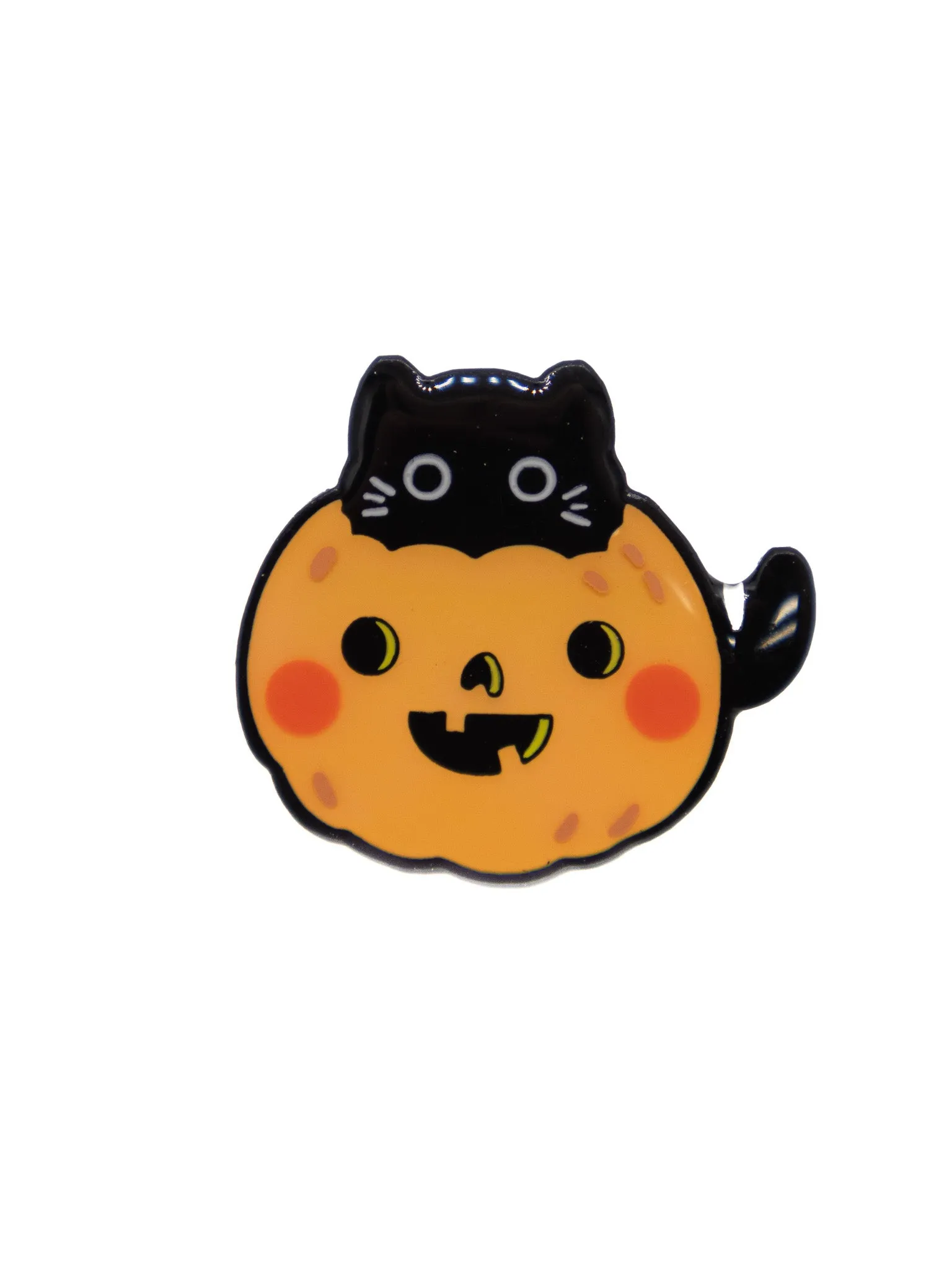 Cat-o-Lantern Enamel Pin