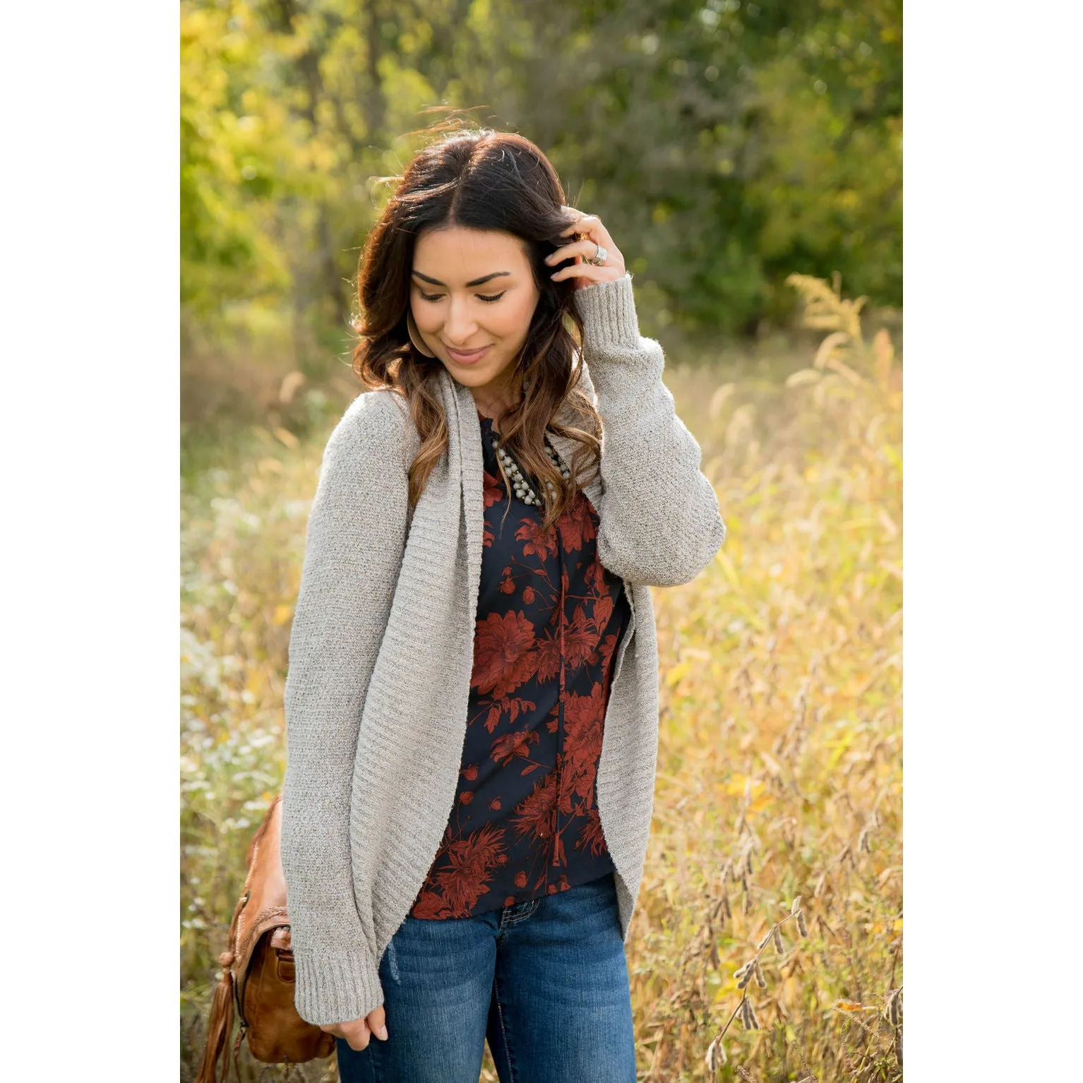 Cocoon Wrap Cardigan