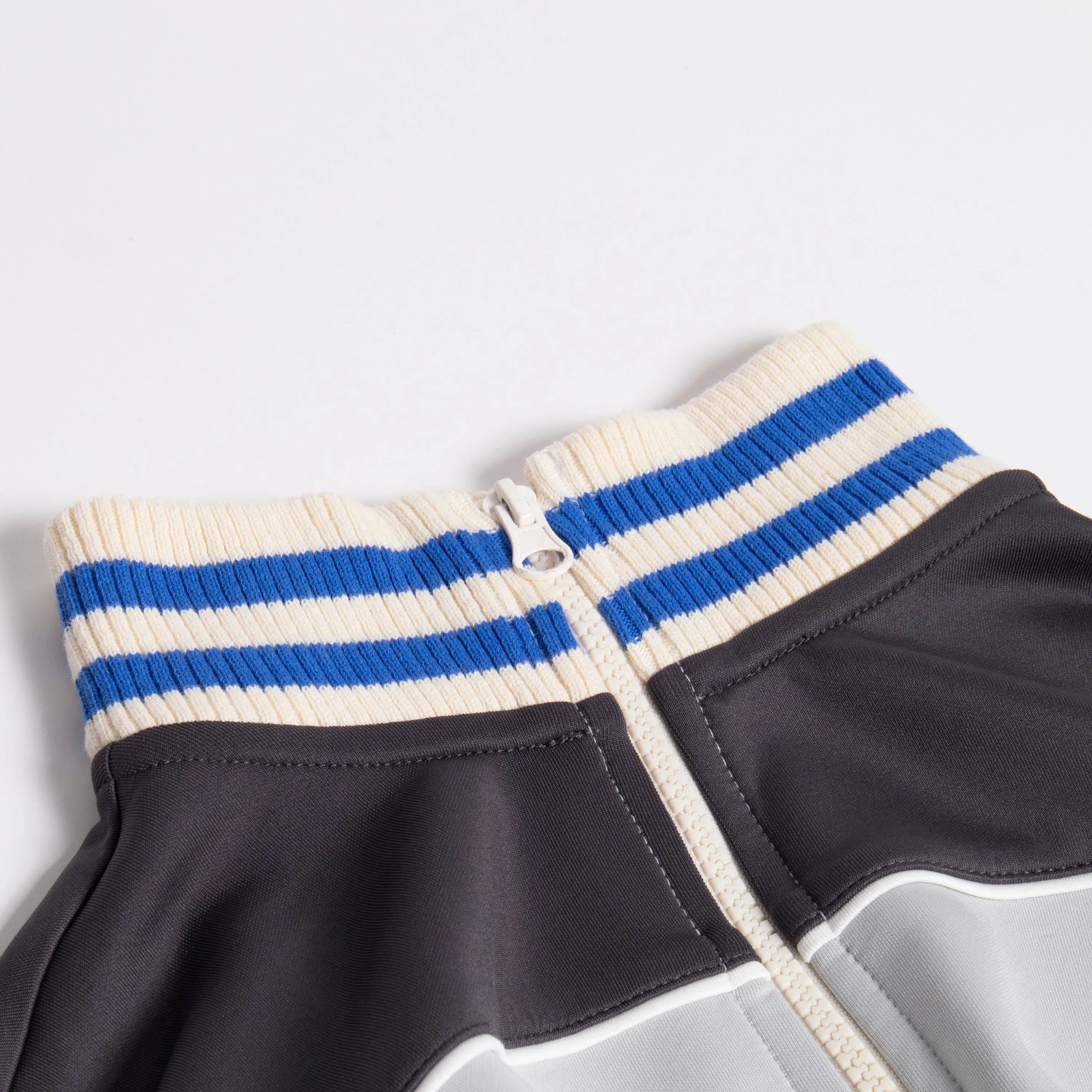 Color Block Tricot Track Jacket