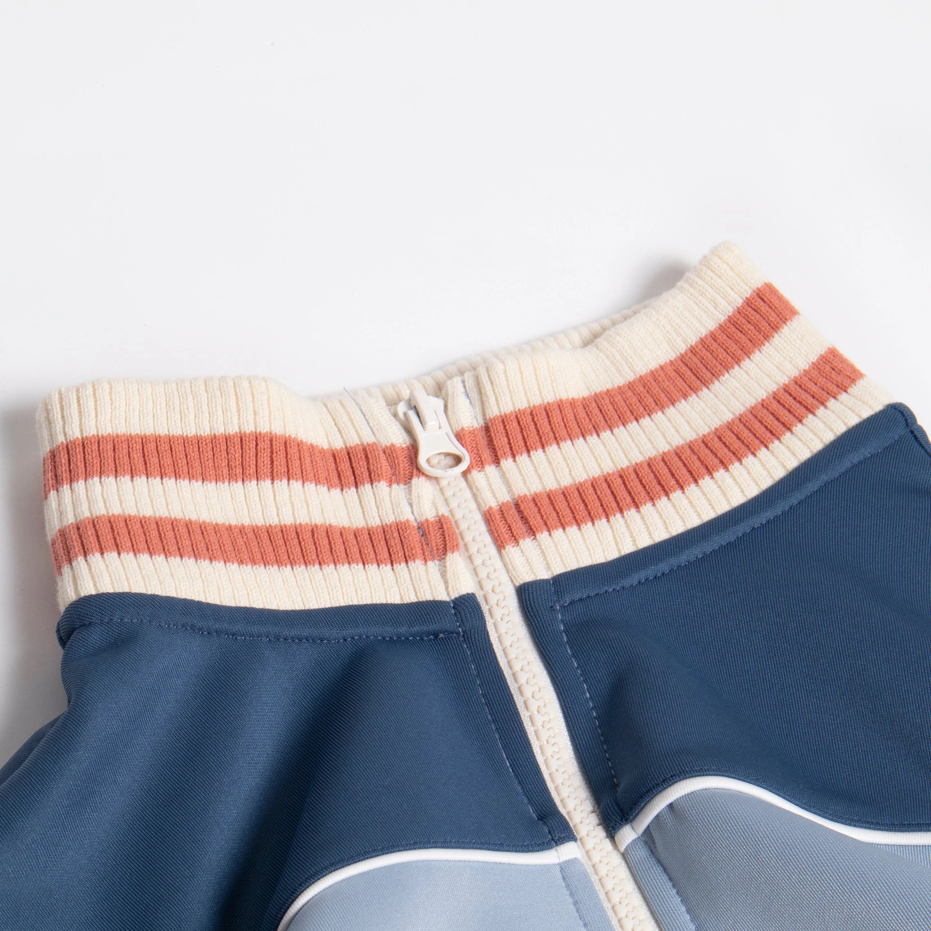 Color Block Tricot Track Jacket