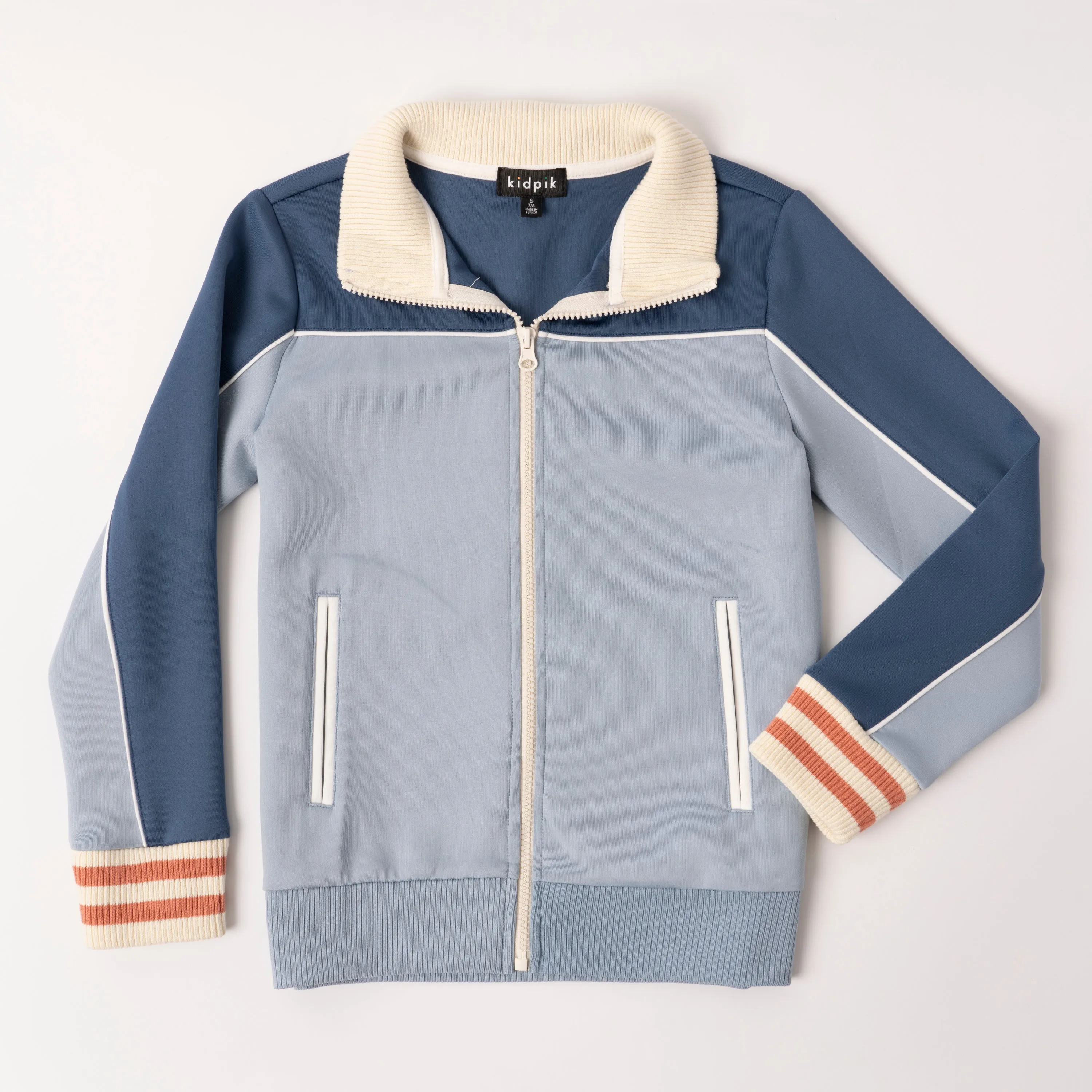 Color Block Tricot Track Jacket