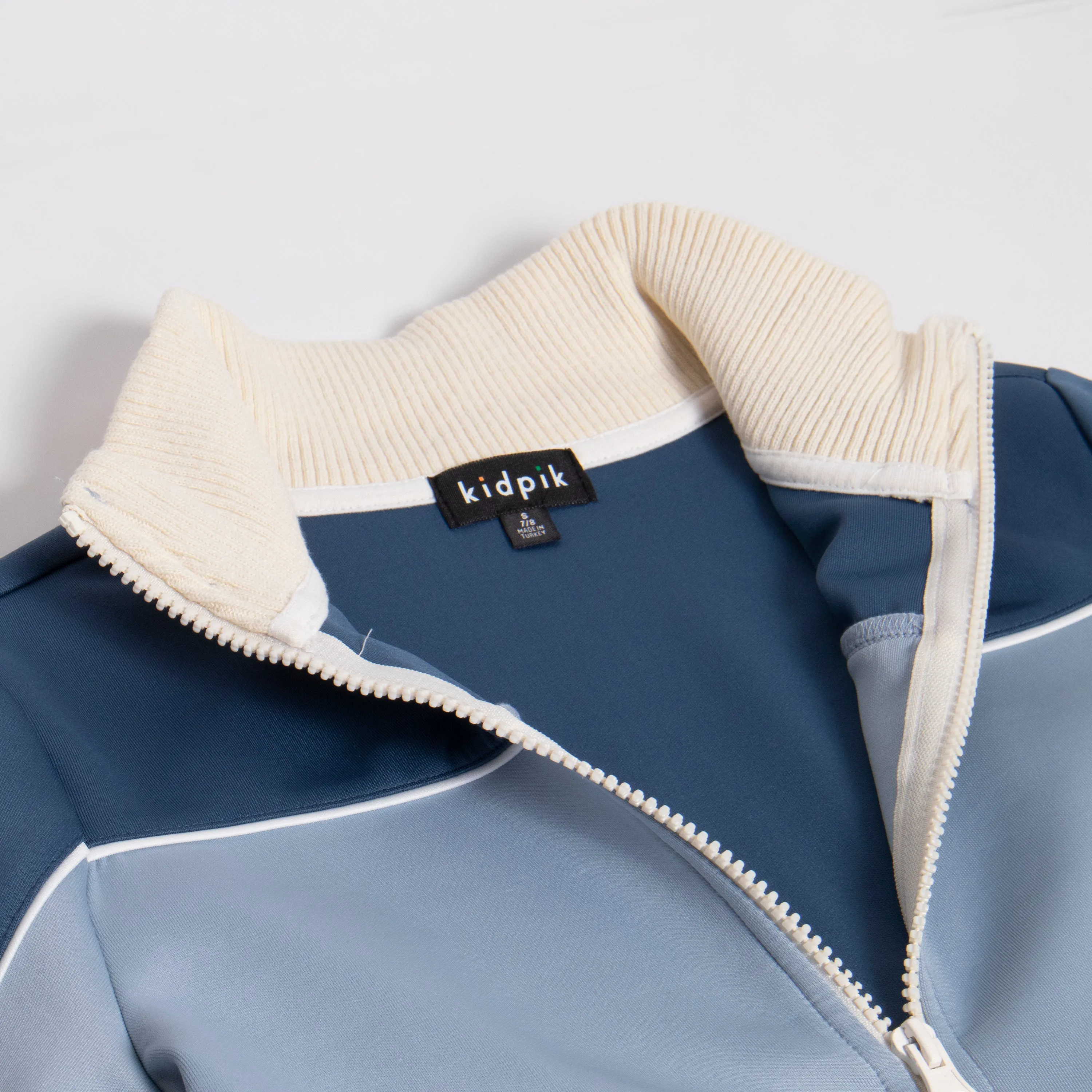 Color Block Tricot Track Jacket