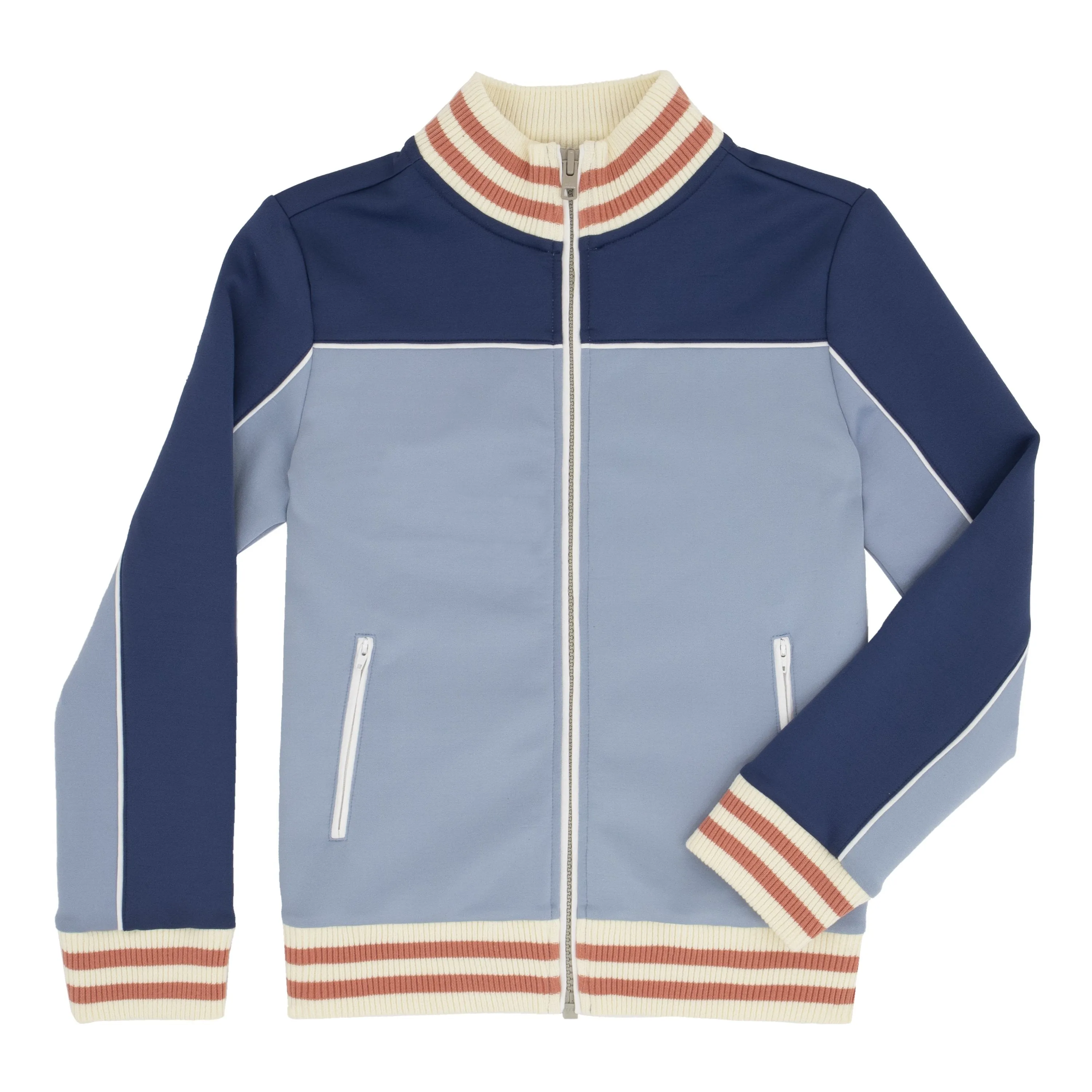 Color Block Tricot Track Jacket