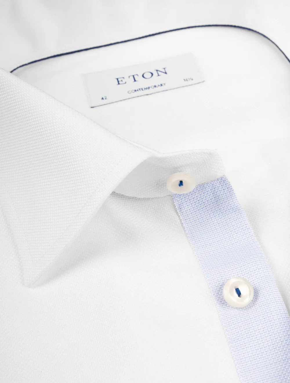 Contemporary Oxford Formal Shirt White