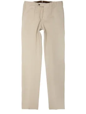 Cotton Chino Trouser-Beige