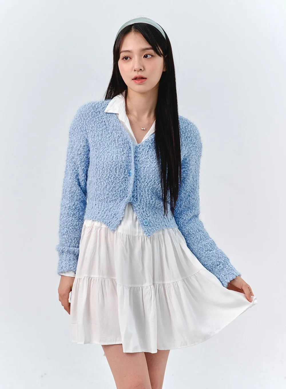 Cozy Bouclé Cardigan OO316