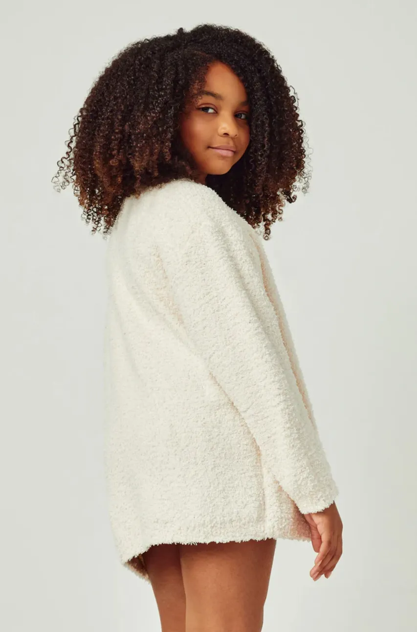 Cream Cozy Cardigan