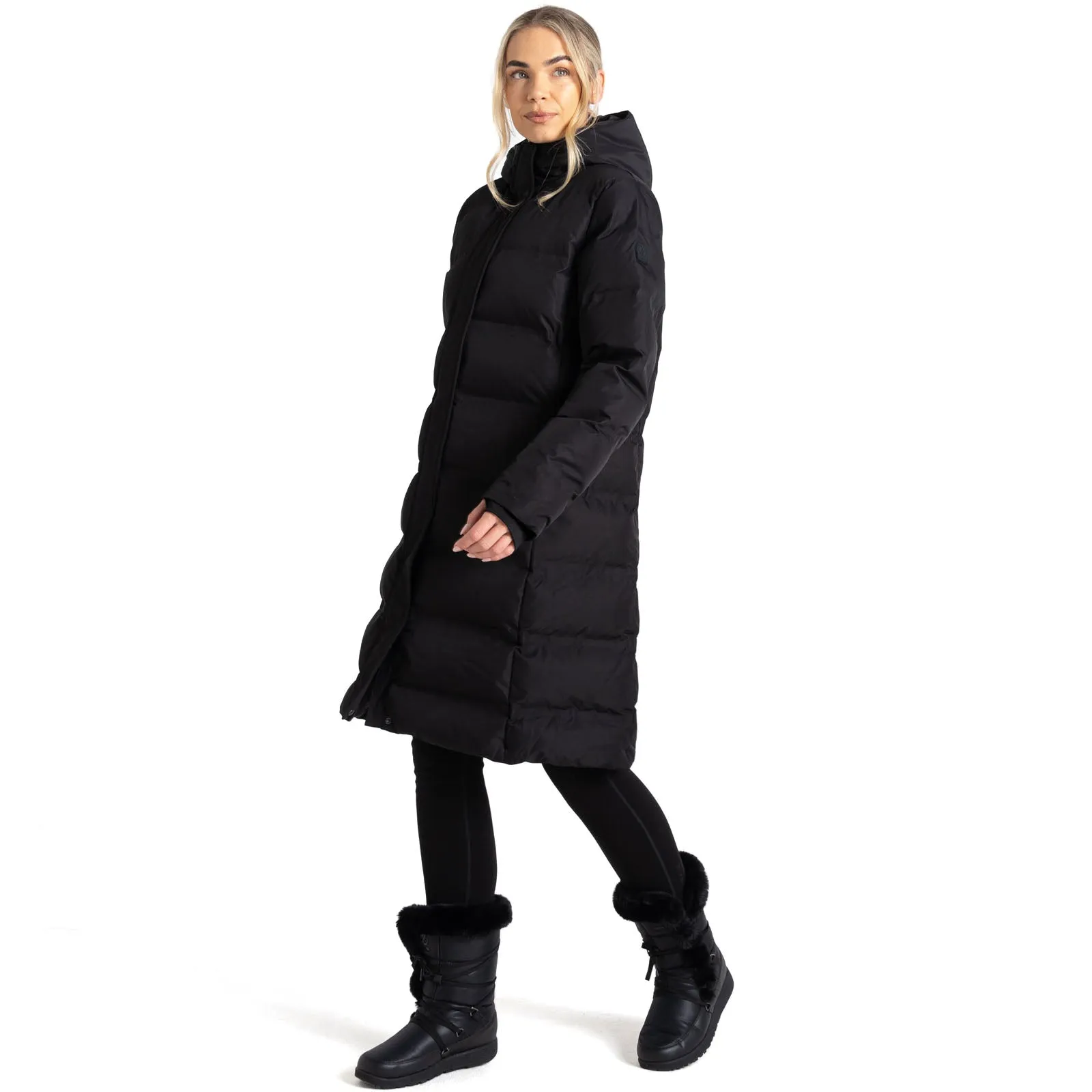 Dare 2b Womens Wander Waterproof Longline Padded Jacket