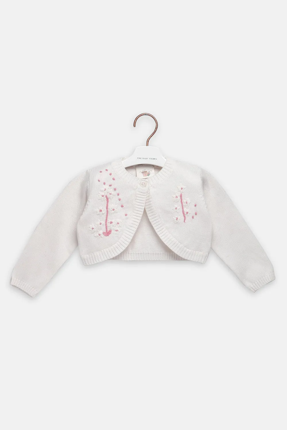 Embroidered Cardigan