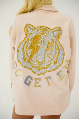 GO GET EM TIGER SUEDE JACKET