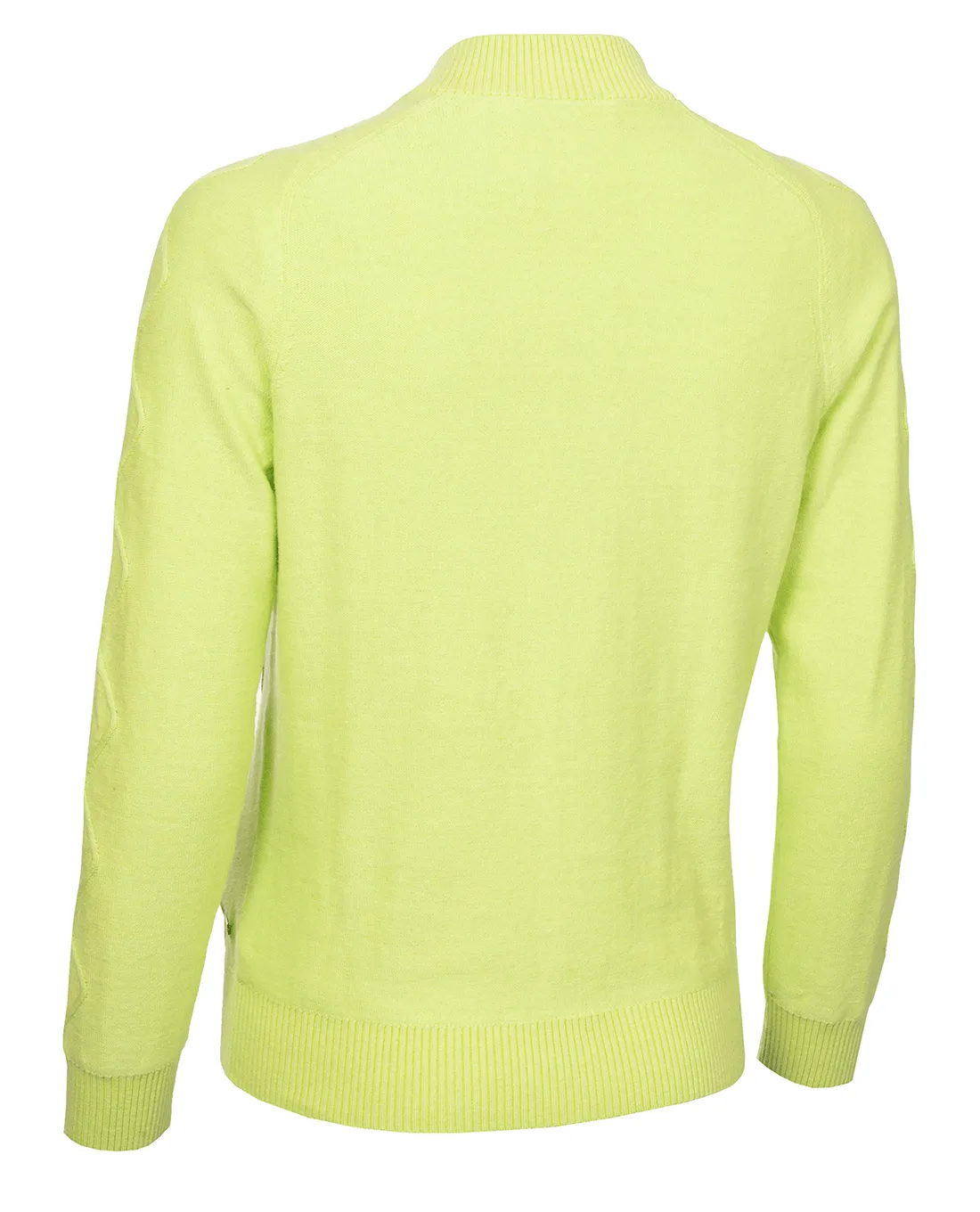 GREEN LAMB Mirissa Windstopper Lined Half Zip Sweater 050 Soft Lime