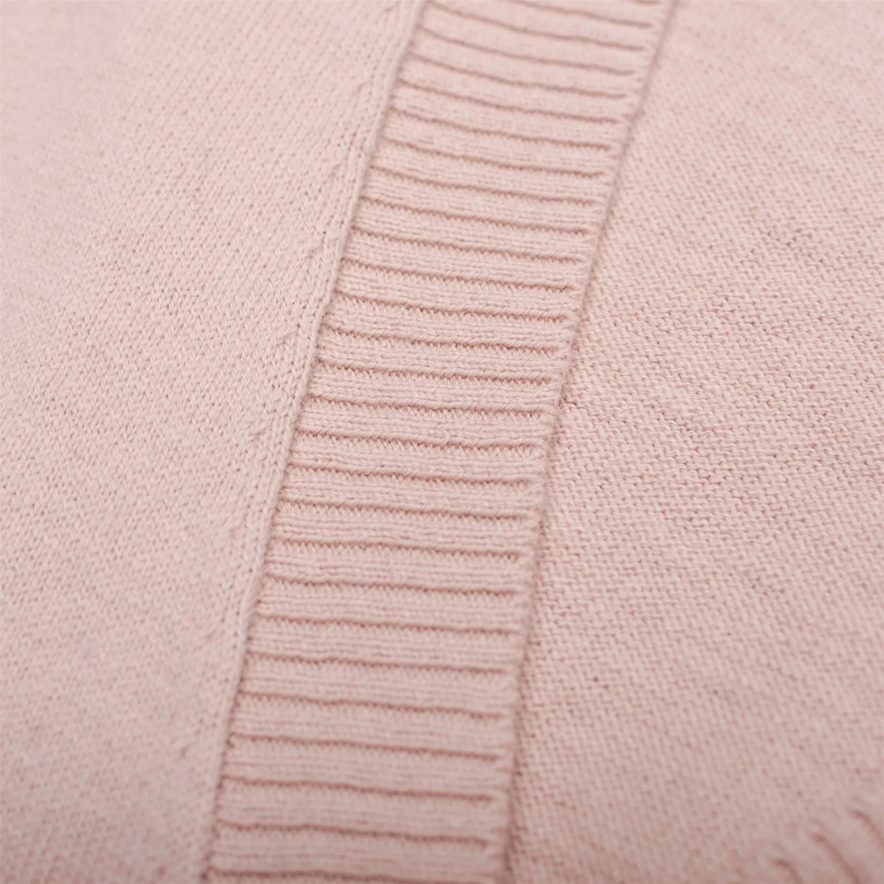 Guernsey Golf Cardigan Pink Taupe - SS23