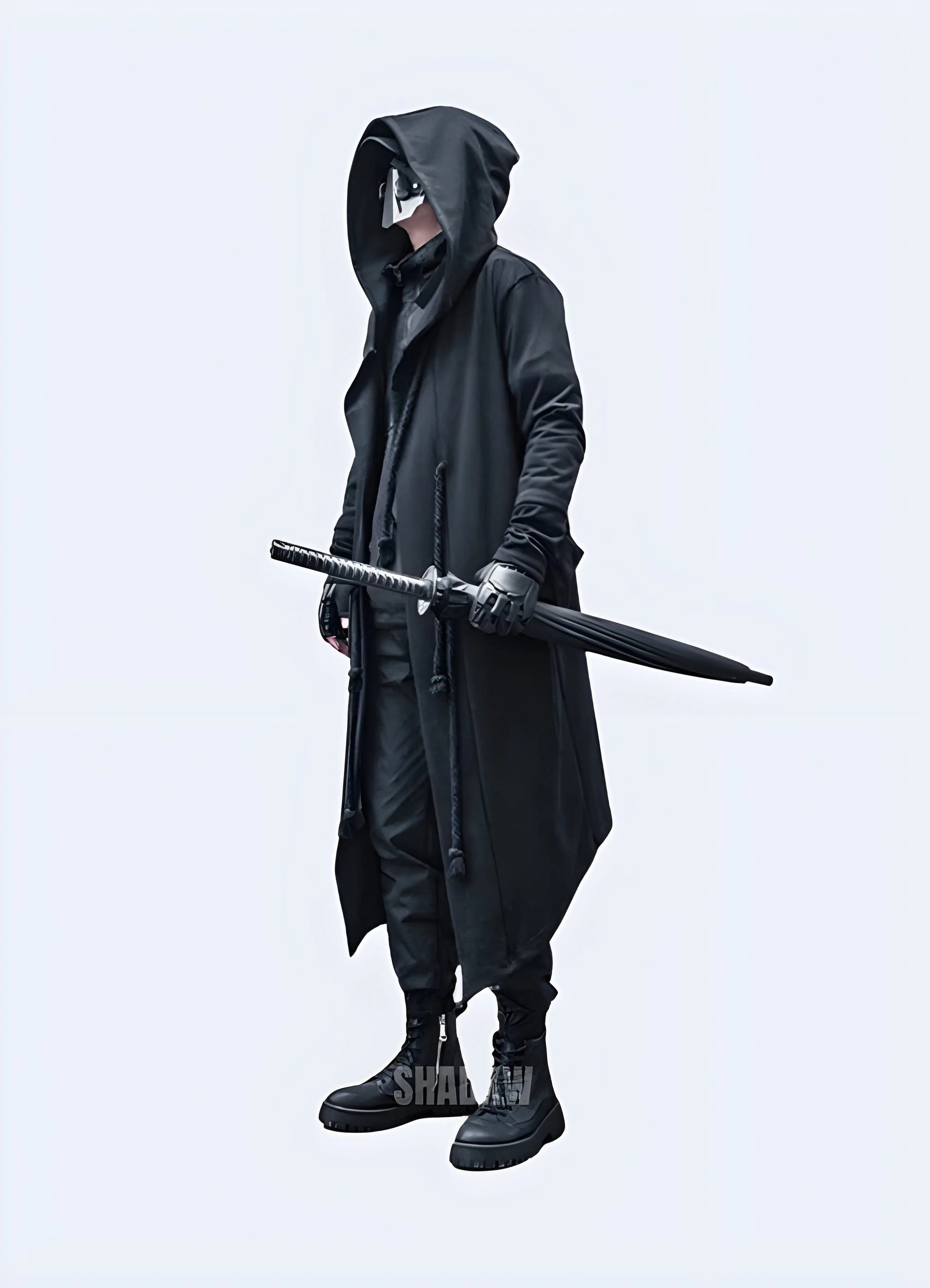 Hooded Technical Cloak