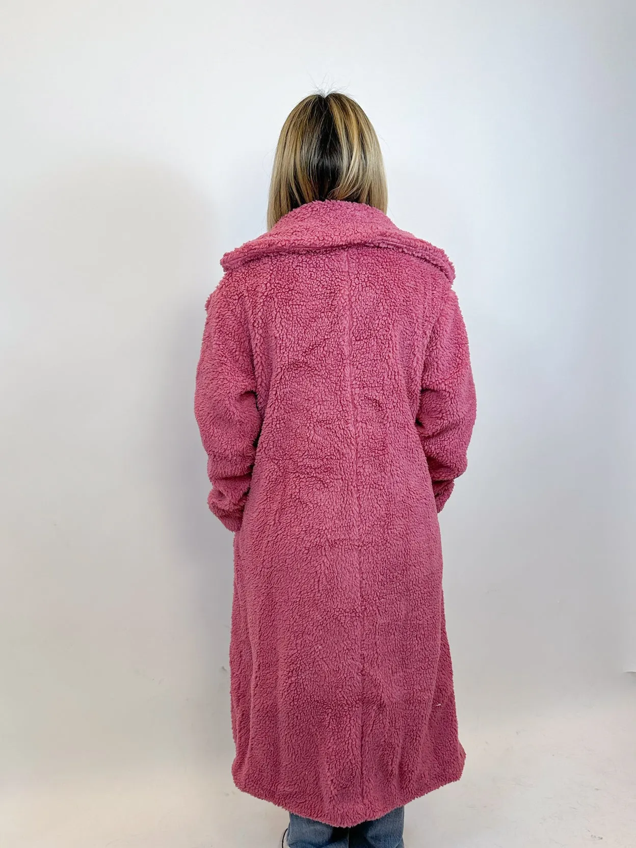 Kaia Long Teddy Coat