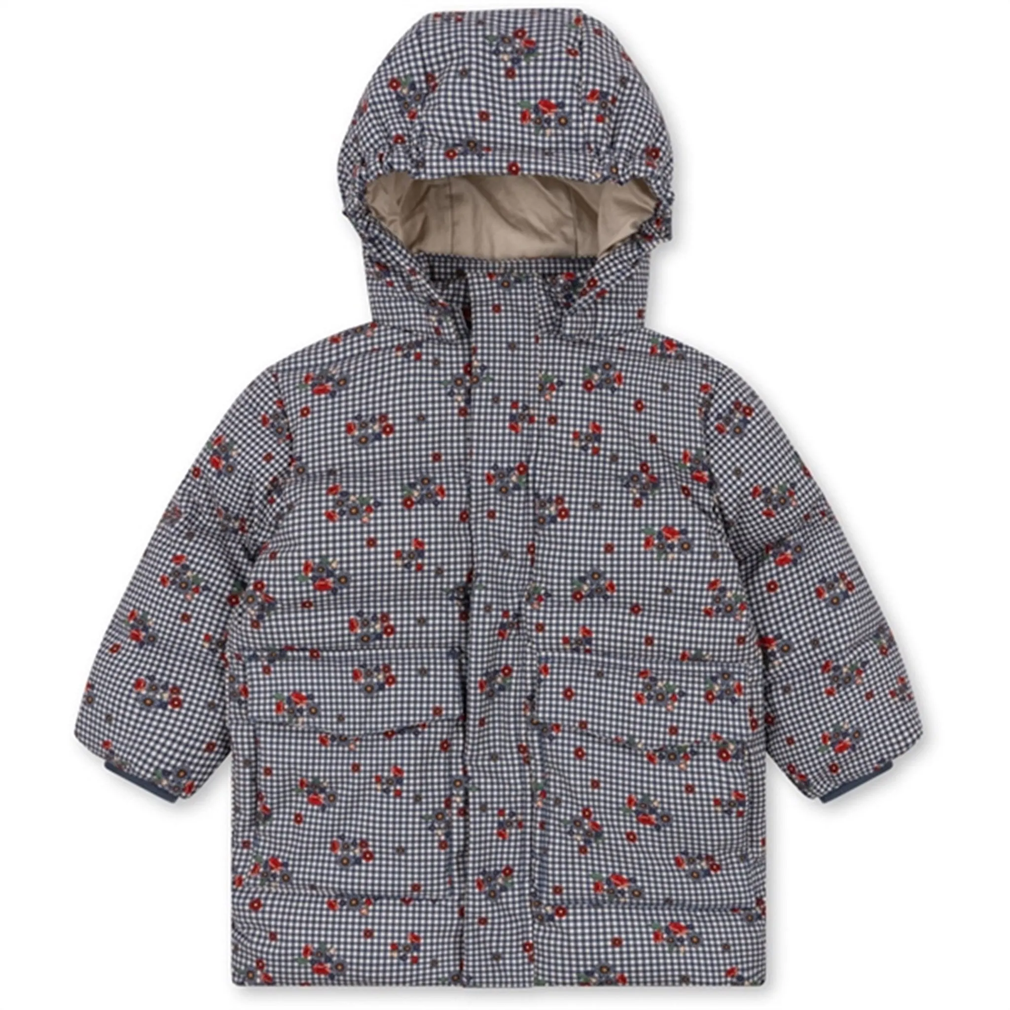 Konges Sløjd Blossom Check Nutti Down Jacket