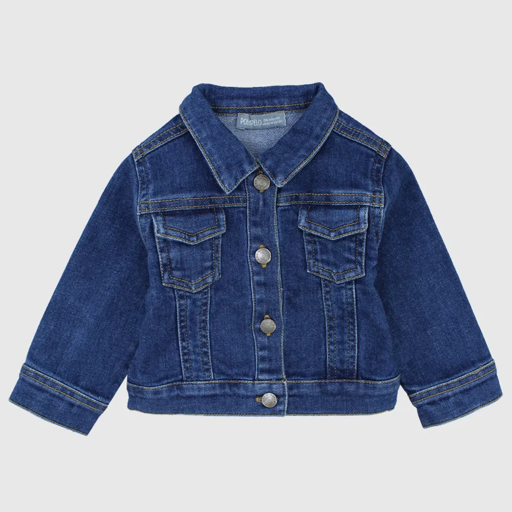 Long-Sleeved Jean Jacket