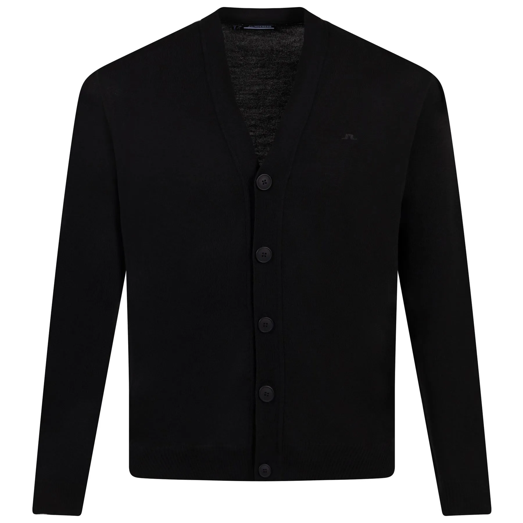 Lucas Knitted Cardigan Black - AW23