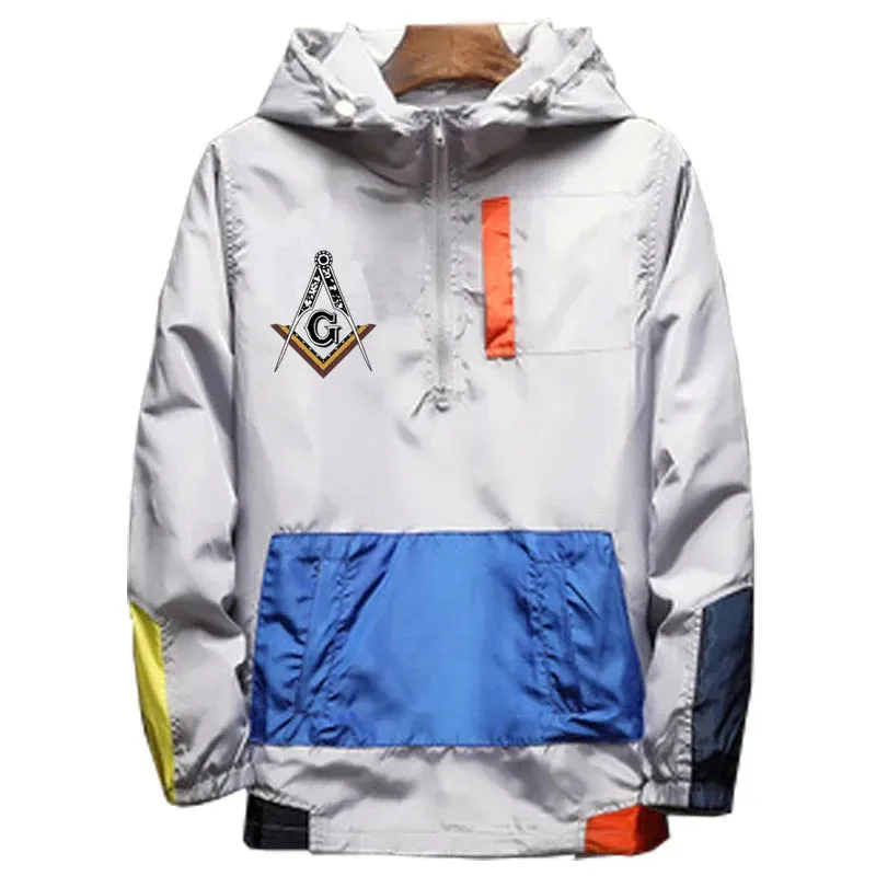 Master Mason Blue Lodge Jacket - Duotone Colors with Square & Compass G