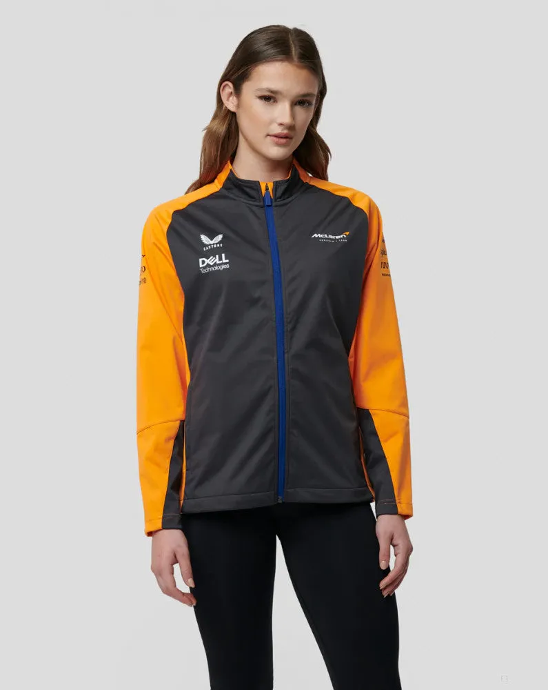 McLaren Womens Softshell Jacket, Team, Grey, 2022