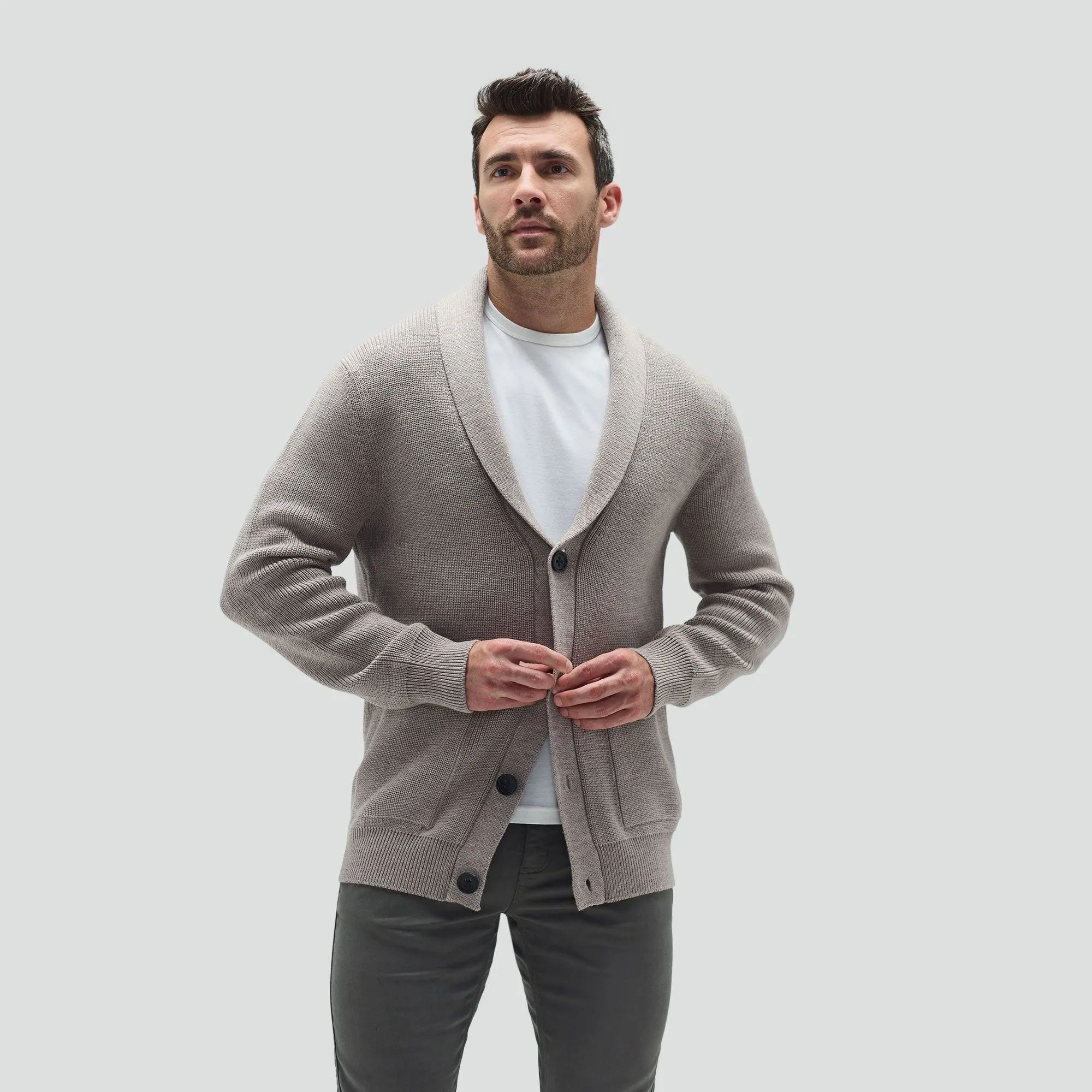 Men's Merino Cardigan