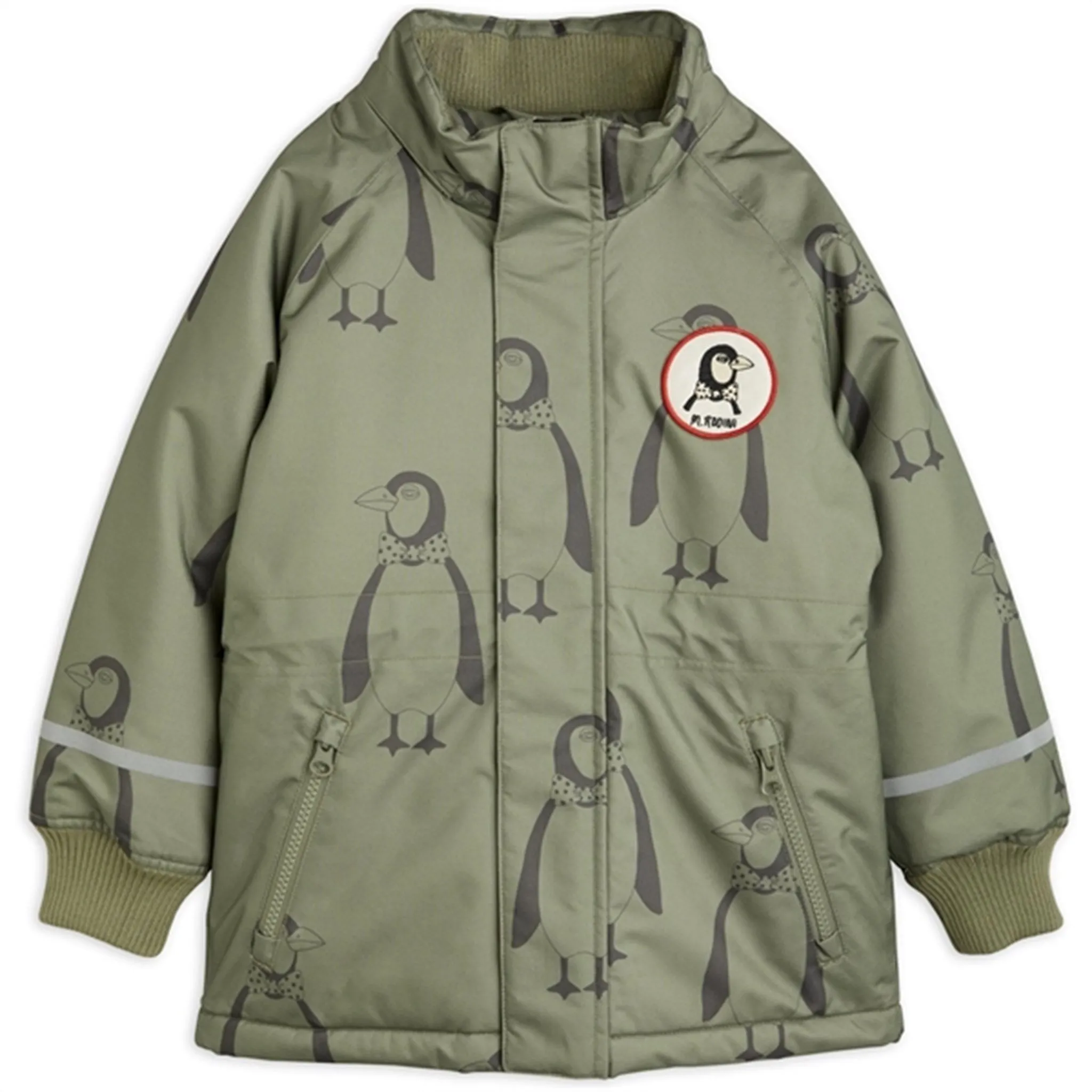 Mini Rodini Penguin K2 Parka Jacket Green