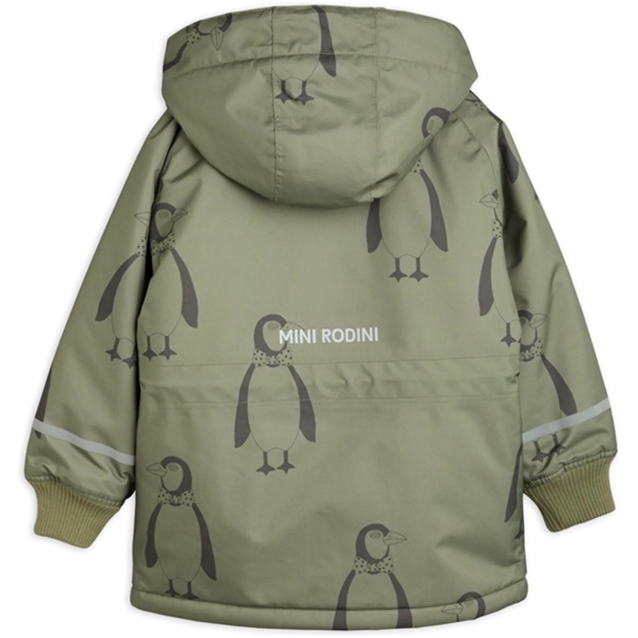 Mini Rodini Penguin K2 Parka Jacket Green