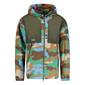 Moncler Kounde Green Camo Jacket