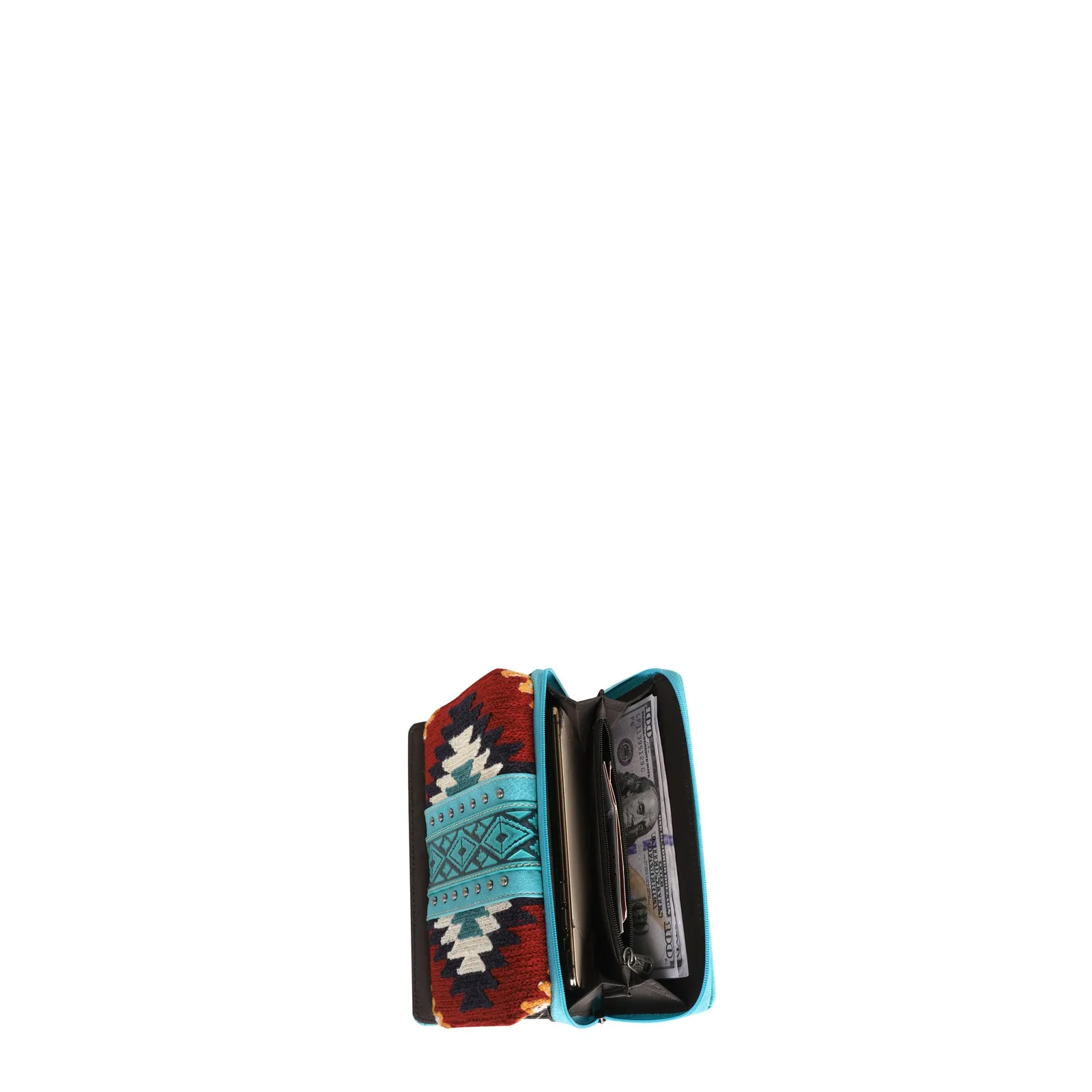 MW1172-W010 Montana West Aztec Tapestry Wallet