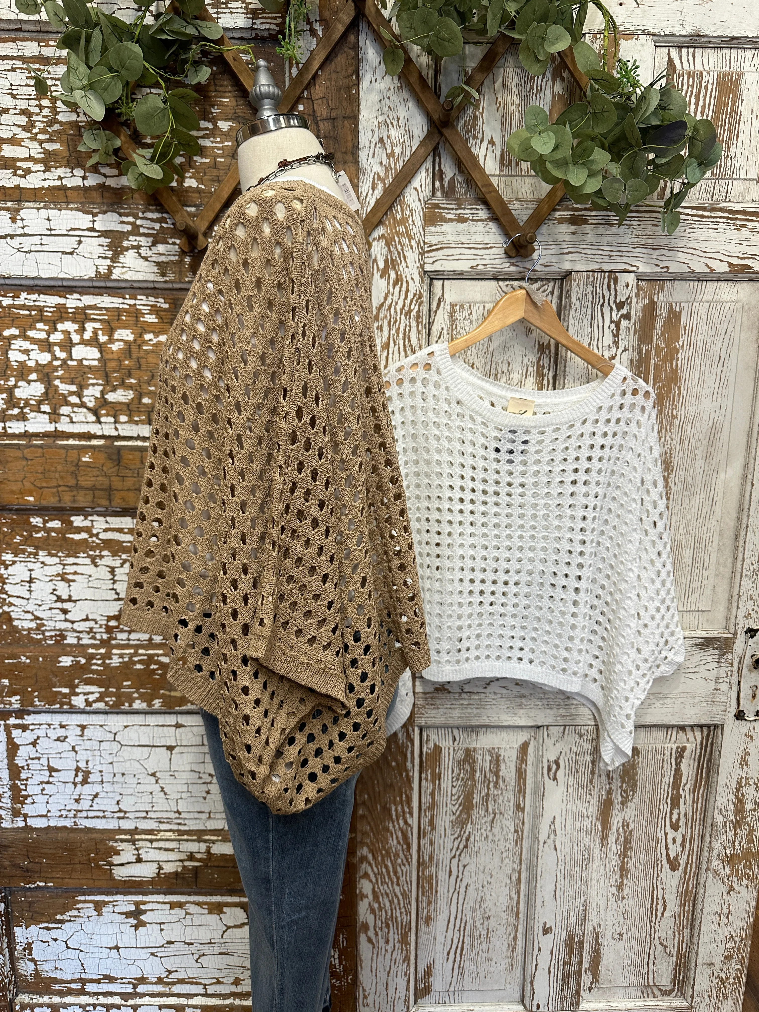 Open Knit Sweater