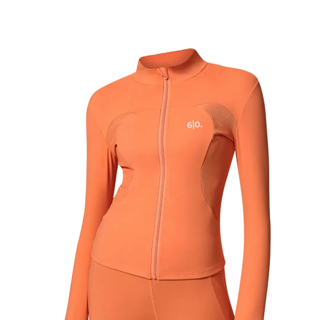 Orange soft material jacket