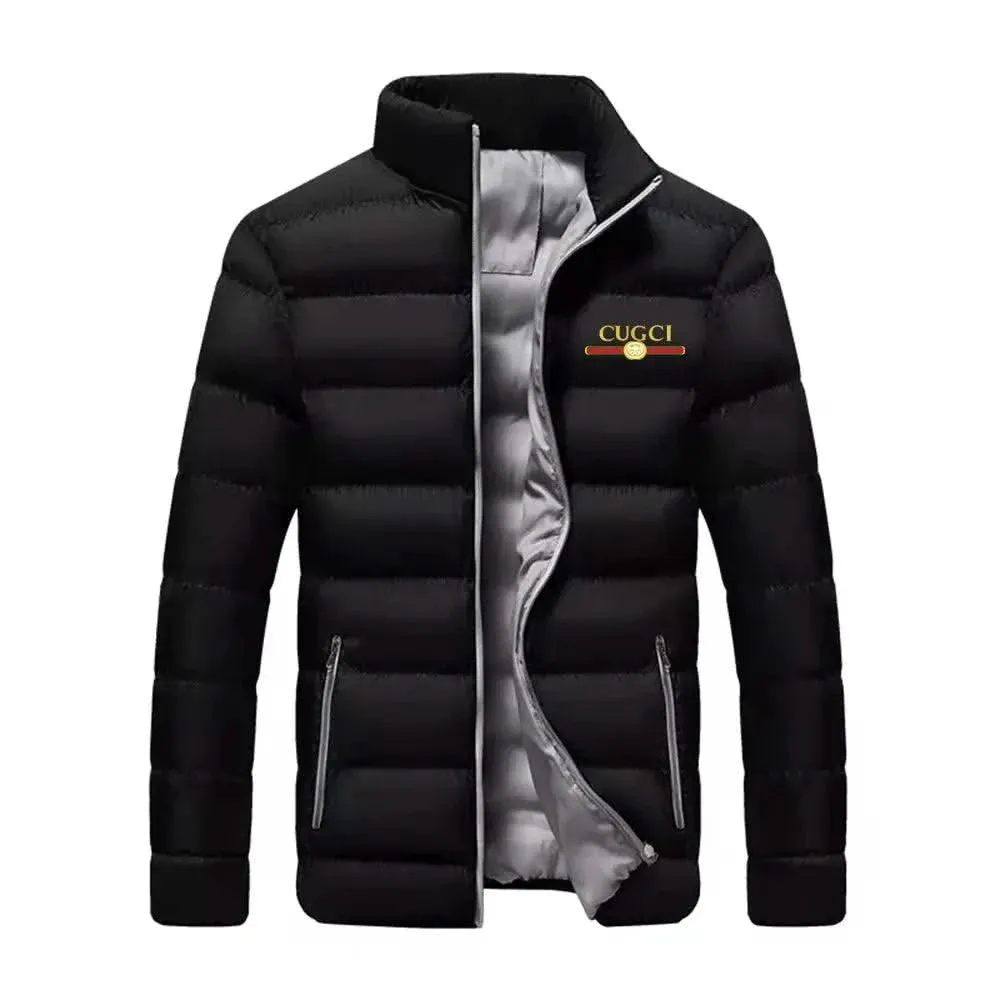 Plush Luxe Winter Motorcycle Windbreaker Jacket for Men