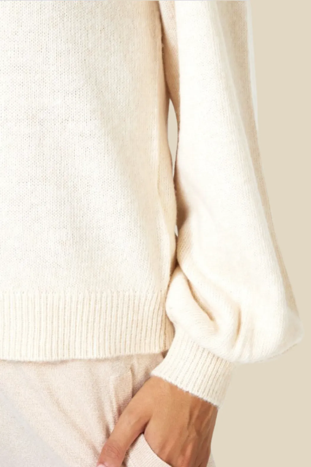 Puff Sleeve Sweater