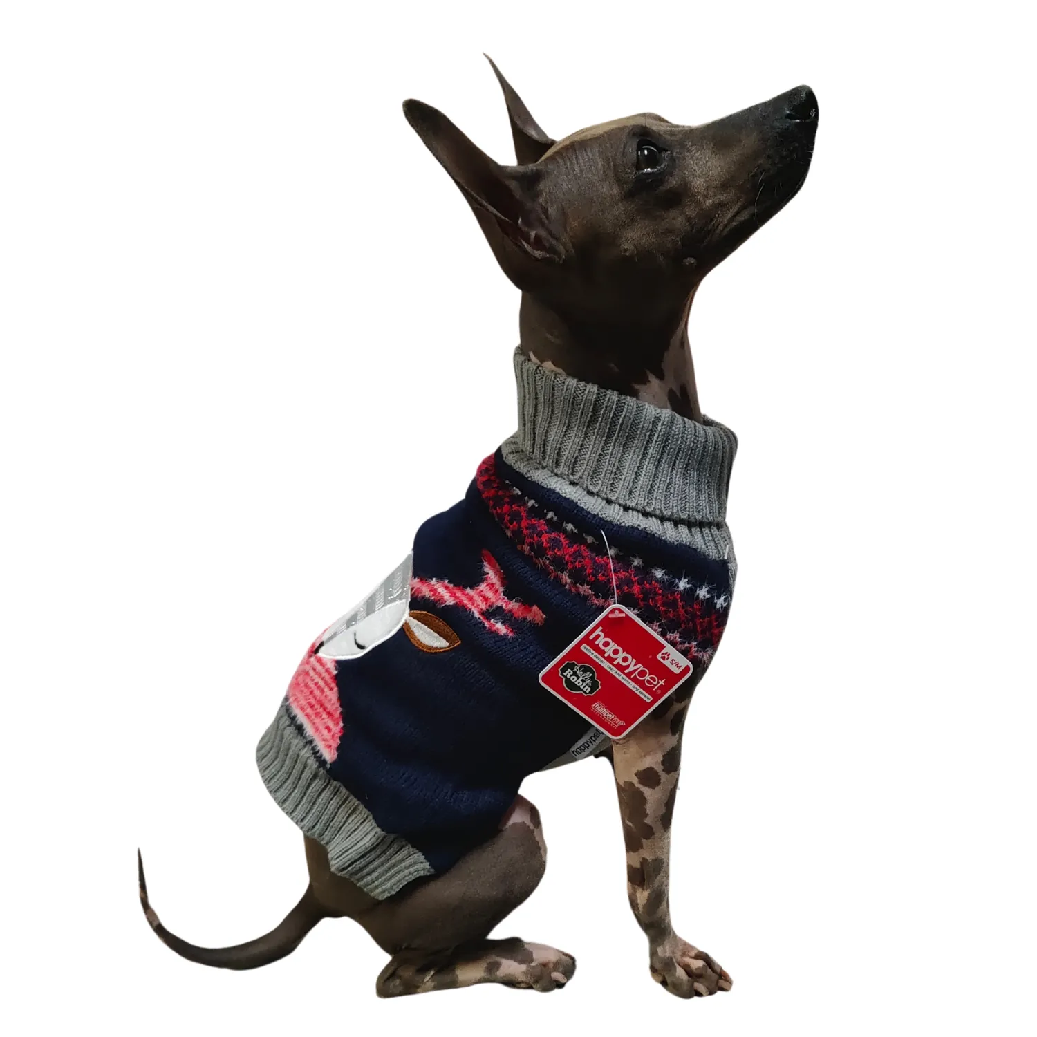 Reindeer Sweater | Christmas Dog Jumper by Happy Pet