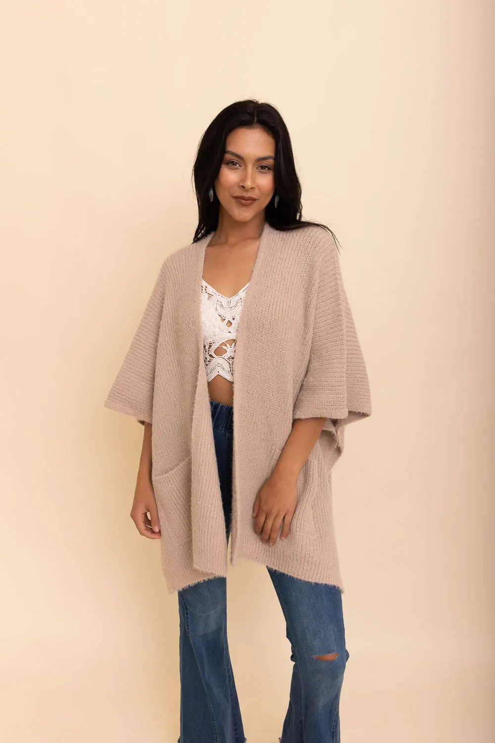 Relax & Chill Autumn Nights Boucle Cardigan