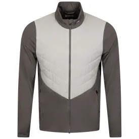 Release Full Zip Regular Fit Hybrid Jacket Steel/Alloy Grey - AW24