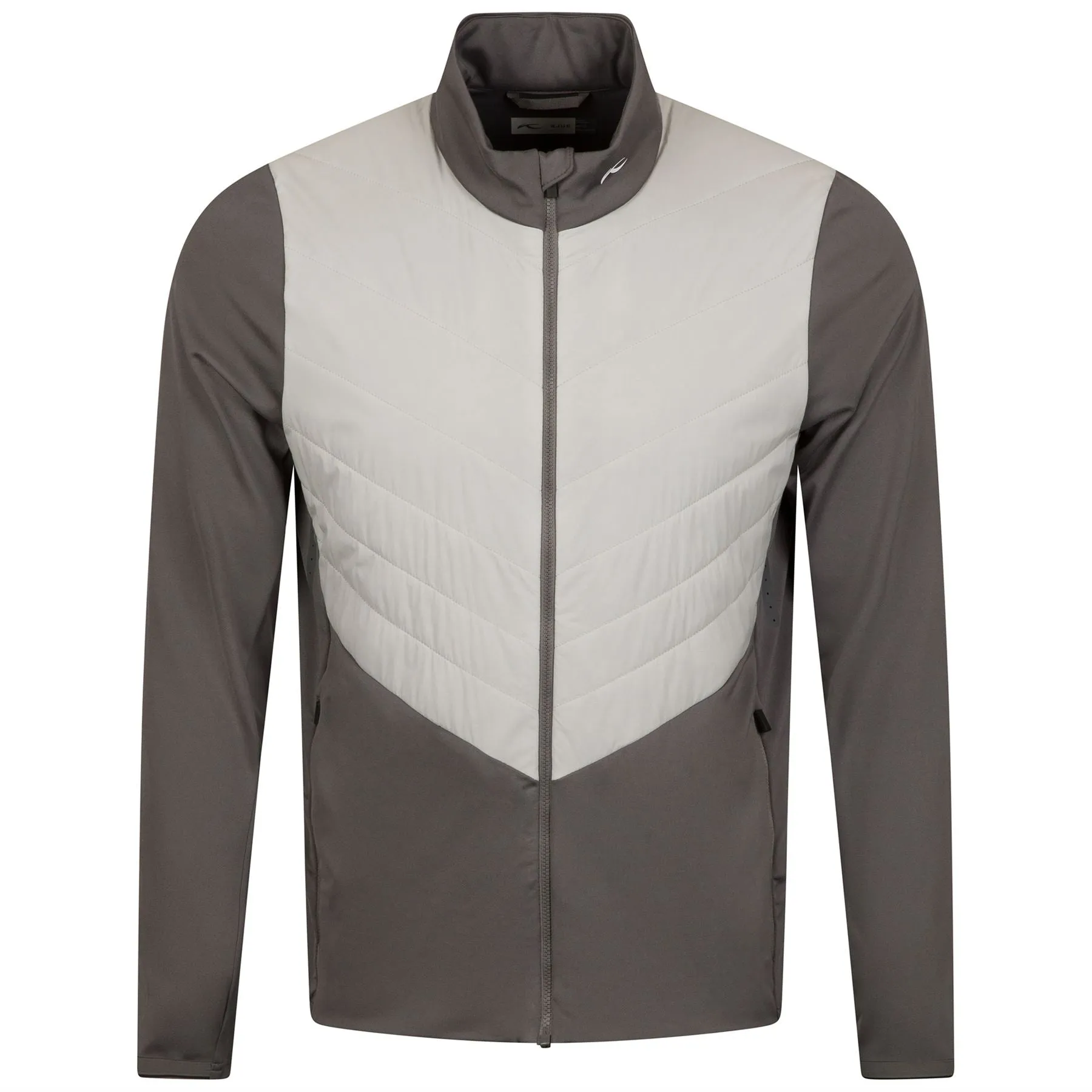 Release Full Zip Regular Fit Hybrid Jacket Steel/Alloy Grey - AW24