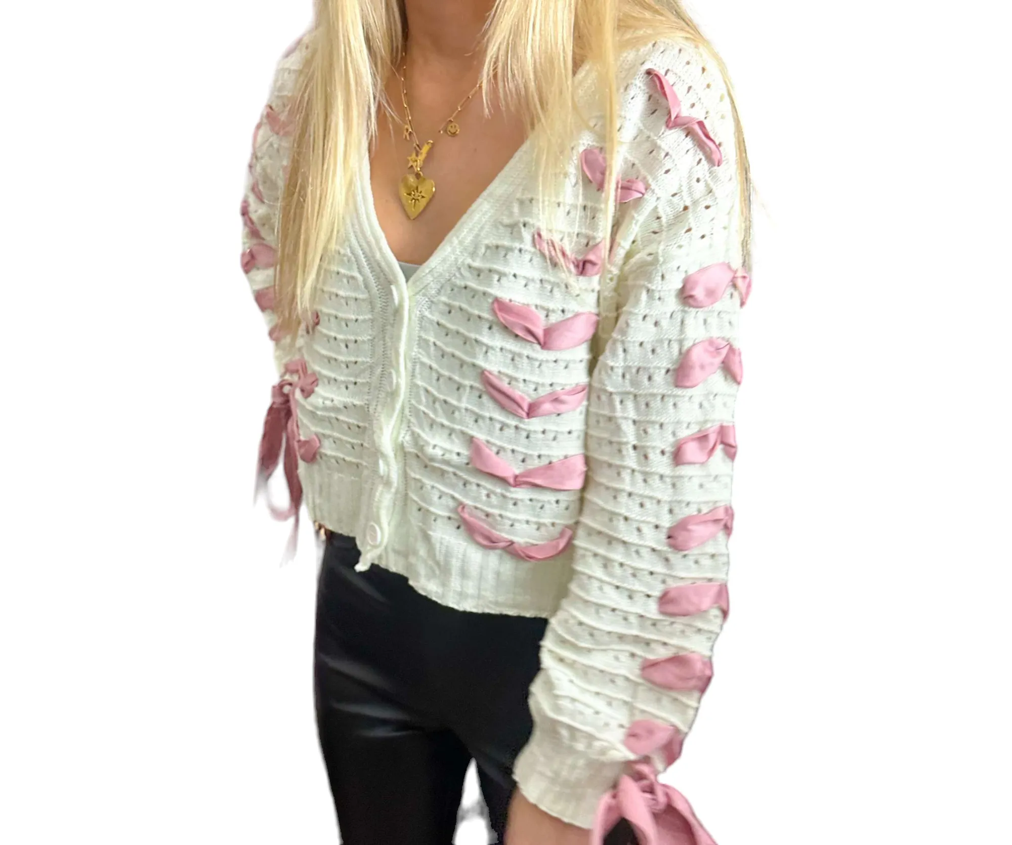 Ribbon Delight Cardigan