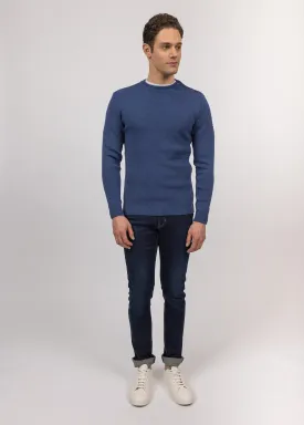 Rochefort sailor jumper - slim fit, in merino wool (JEAN)