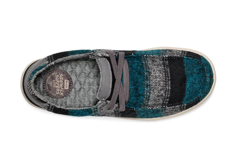 Sanuk Mens Shaka Lite 2 SL Baja Blanket Teal