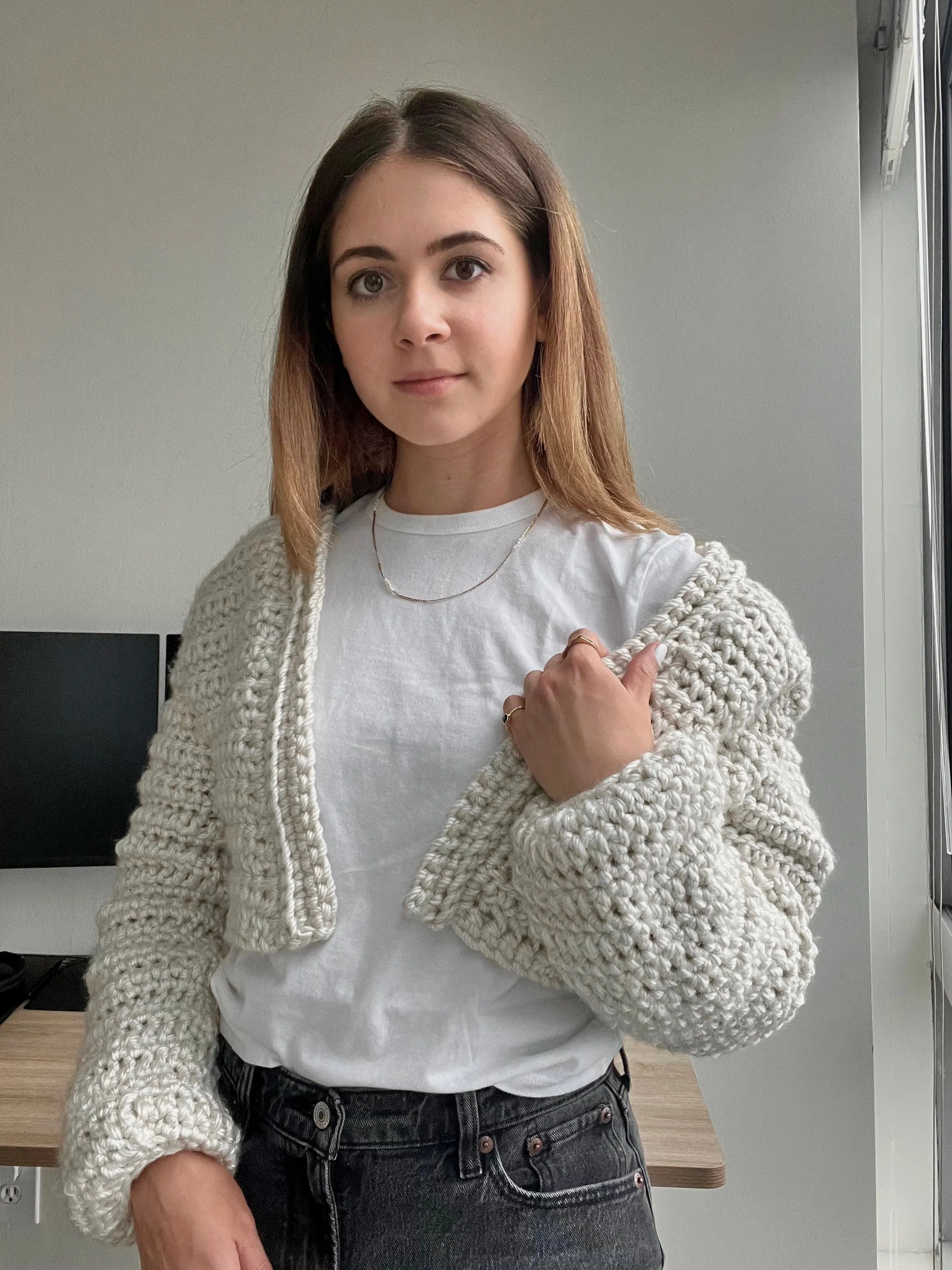 Sioux Cardigan Crochet Pattern